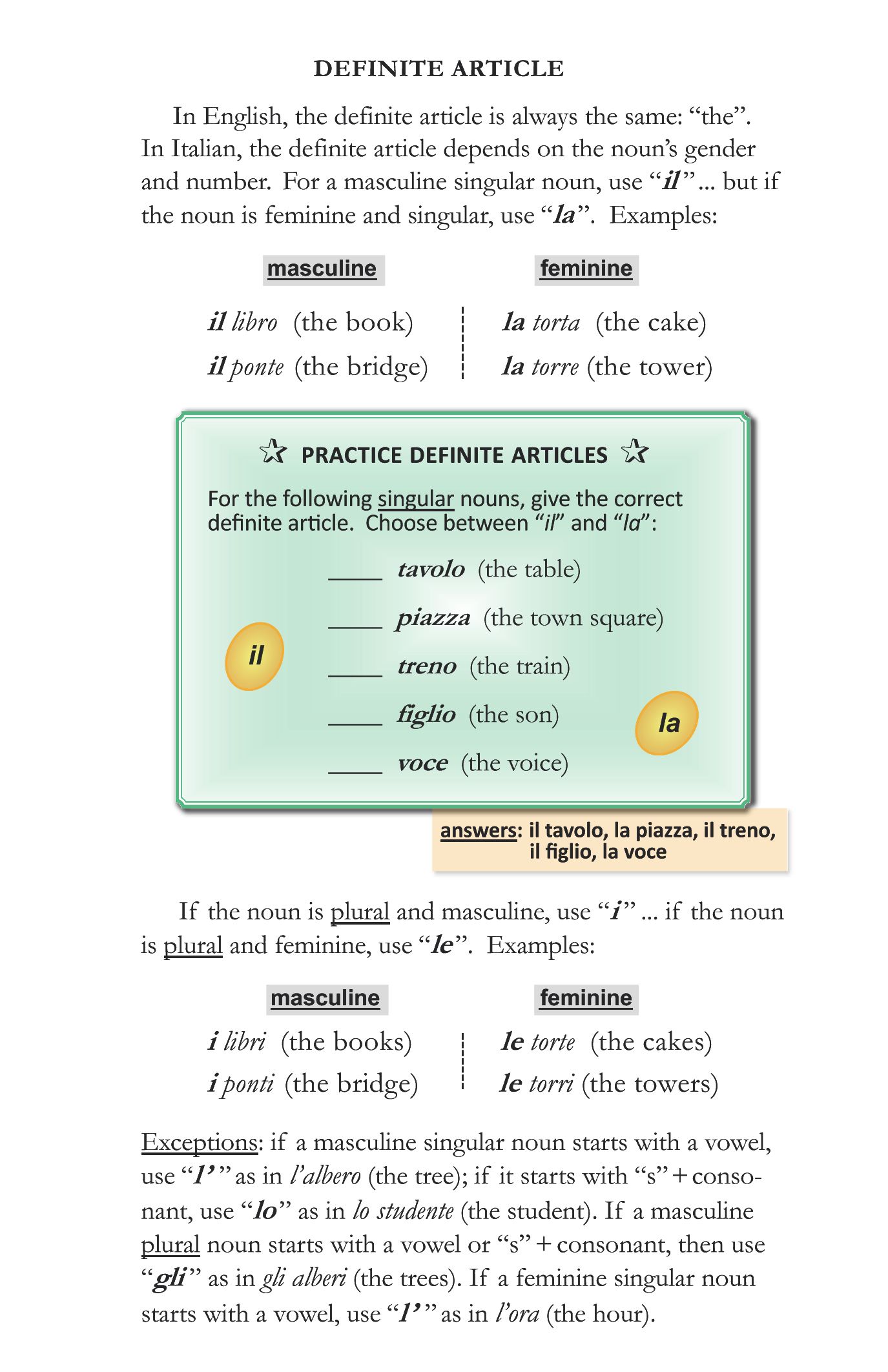 Definite Article